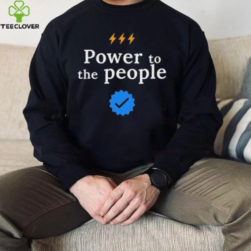 Power to the people – Twitter quotes T Shirt