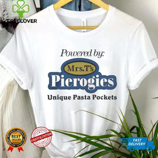 Powered By Mrs T’s Pierogies Unique Pasta Pockets Shirt