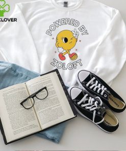 Powered by zoloft funny shirt