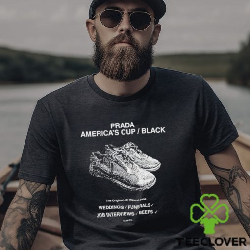 Prada America’s Cup Black The s All Round Shoe Weddings Funerals Job Interviews Beefs Shirt