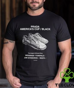 Prada America’s Cup Black The s All Round Shoe Weddings Funerals Job Interviews Beefs Shirt
