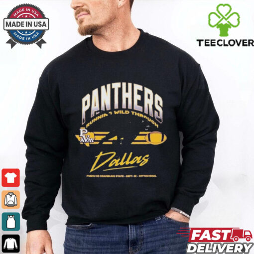 Prairie View A&M Panthers Purple Running Wild Through Dallas Shirt