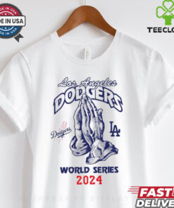 Pray World Series 2024 Los Angeles Dodgers Christian shirt