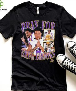 Pray for Greg Brooks picture collage hoodie, sweater, longsleeve, shirt v-neck, t-shirt