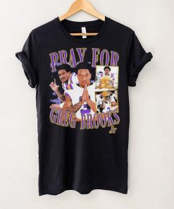 Pray for Greg Brooks picture collage hoodie, sweater, longsleeve, shirt v-neck, t-shirt