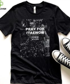 Pray for Itaewon Halloween Festival Korea 29.10.22 remember shirt