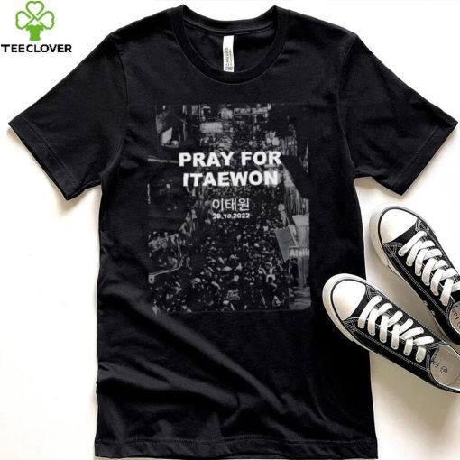 Pray for Itaewon Halloween Festival Korea 29.10.22 remember shirt