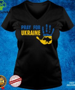 Pray for Ukraine Support Ukrainian Women Men T Shirt