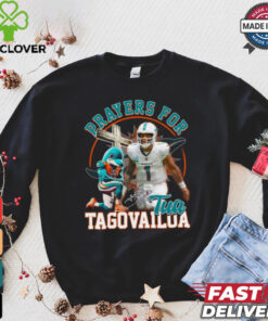 Prayers for tua tagovallua Dolphins shirt 1 Prayers for tua tagovallua Dolphins shirt
