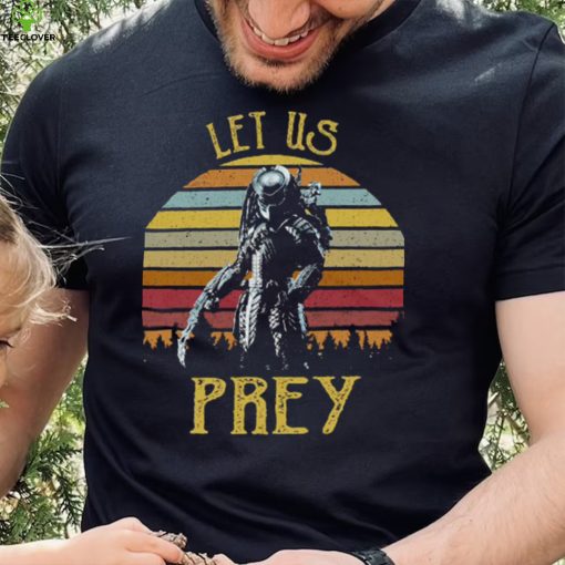 Predator Prey Let Us Prey Vintage T Shirt