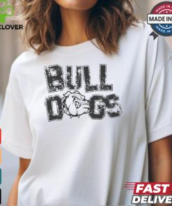 Preppy Bulldog mascot T shirt