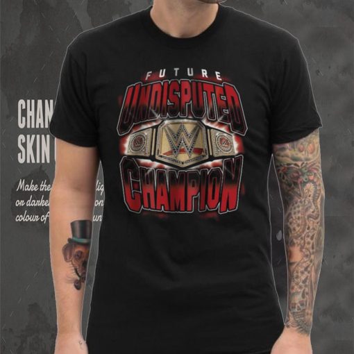 Preschool Black Future Undisputed WWE Universal Champion T Shirt