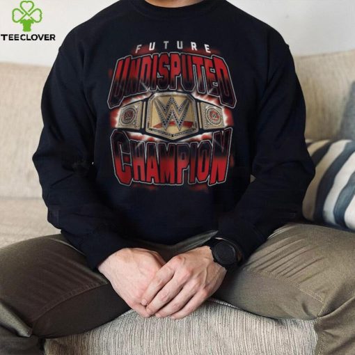 Preschool Black Future Undisputed WWE Universal Champion T Shirt