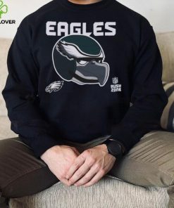 Preschool Midnight Philadelphia Eagles Helmet Head T Shirt