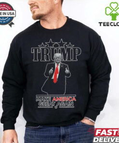 President Donald Trump 2024 MAKE AMERICA GREAT AGAIN THUMBS UP Shirt