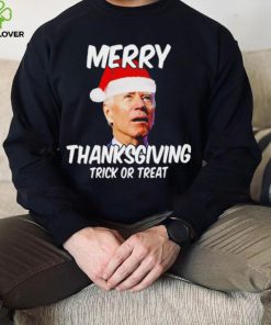 President Joe Biden Merry Thanksgiving trick or treat shirt