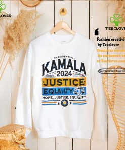 Presidential Kamala 2024 hope justice equality shirt