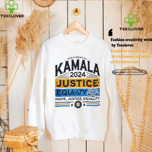 Presidential Kamala 2024 hope justice equality shirt
