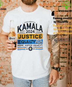 Presidential Kamala 2024 hope justice equality shirt