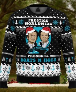 Prestige Worldwide Boat n Hoes Step Brothers Ugly Christmas Sweater