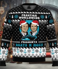 Prestige Worldwide Boat n Hoes Step Brothers Ugly Christmas Sweater
