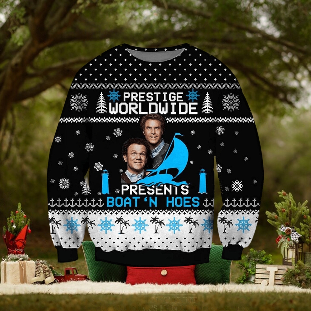 Prestige Worldwide Presents Boat’N Hoes Ugly Knitted Whiskey Christmas 3D Sweater For Men And Women Prestige Worldwide Presents Boat’N Hoes Ugly Knitted Whiskey Christmas 3D Sweater For Men And Women