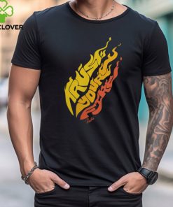 Prestonplayz Brown Flame T Shirt