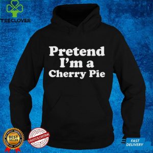 Pretend Im A Cherry Pie Lazy Easy Halloween Costume Shirt