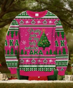 Pretty Cute In My Ugly Ugly Knitted Whiskey Christmas 3D Sweater For Men And Women