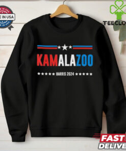 Pretty Kamalazoo Kamala Harris 2024 Political Sayings Harris Madam President T Shirt