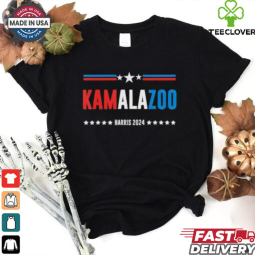 Pretty Kamalazoo Kamala Harris 2024 Political Sayings Harris Madam President T Shirt