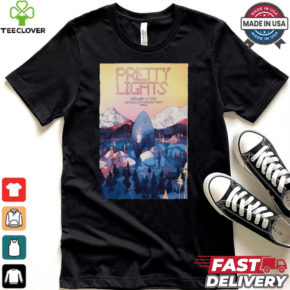 Pretty Lights At Lake Tahoe Outdoor Arena At Harveys In Stateline, NV On Sept 6 7 2024 Poster Shirt Pretty Lights At Lake Tahoe Outdoor Arena At Harveys In Stateline, NV On Sept 6 7 2024 Poster Shirt