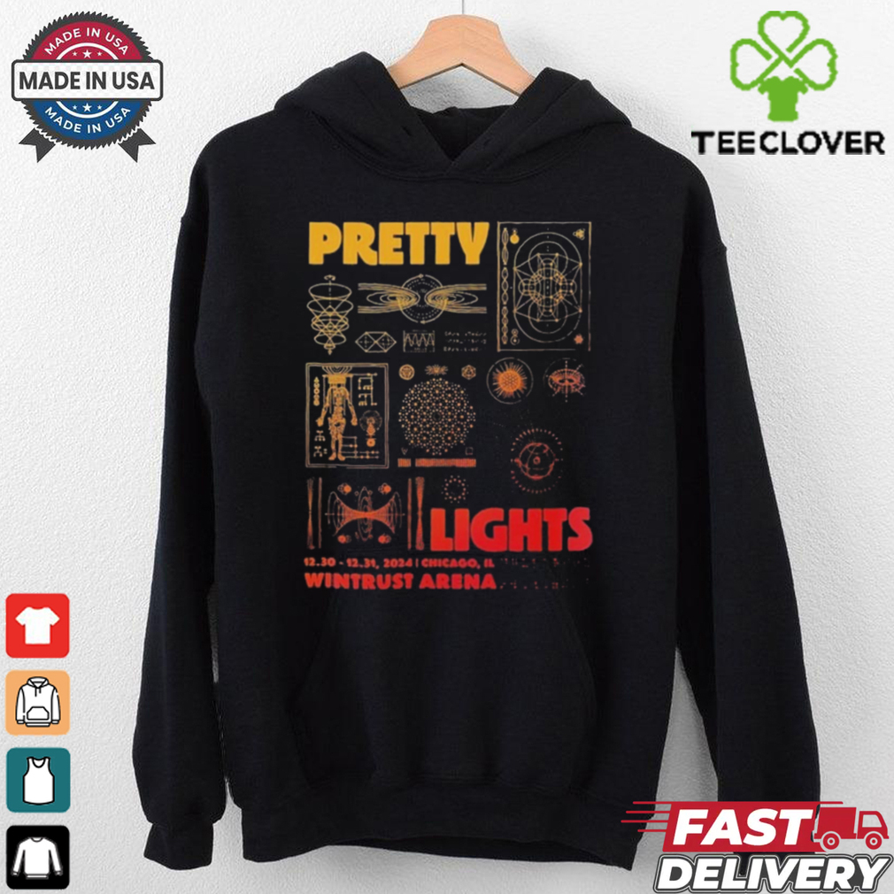 Pretty Lights Merch Tee In Chicago Illinois At Wintrust Arena On December 30 And 31 2024 Shirt Pretty Lights Merch Tee In Chicago Illinois At Wintrust Arena On December 30 And 31 2024 Shirt