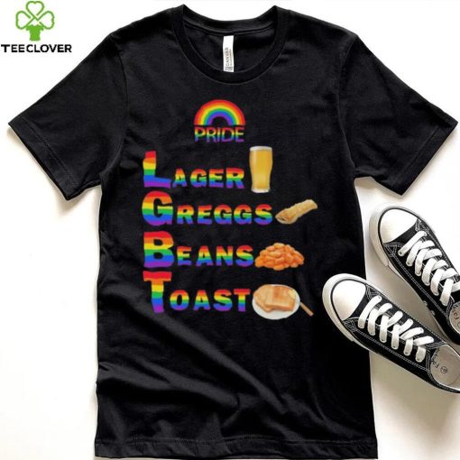 Pride Larger Greggs Beans Toast Funny T Shirt