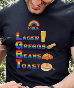 Pride Larger Greggs Beans Toast Funny T Shirt