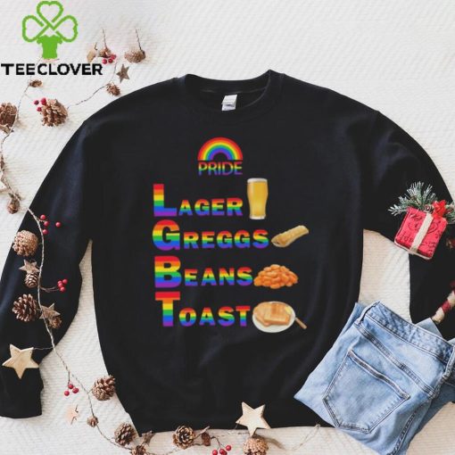 Pride Larger Greggs Beans Toast Funny T Shirt