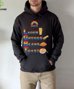 Pride Larger Greggs Beans Toast Funny T Shirt