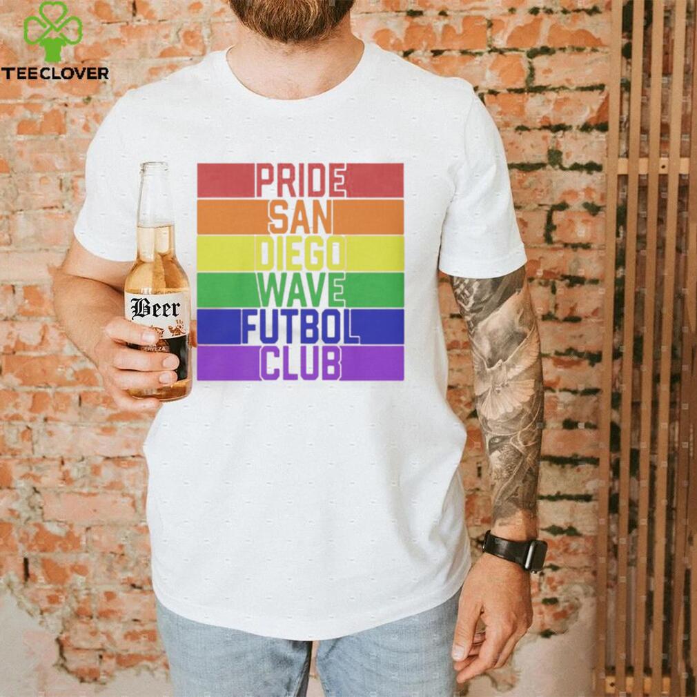 Pride San Diego Wave Futbol Club Gay T Shirt Pride San Diego Wave Futbol Club Gay T Shirt