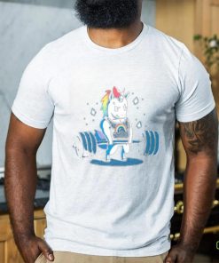 Pride Unicorn Lifting Barbell Shirt