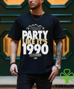 Primed To Party Like It’s 1990 For Colorado College Fans Shirt