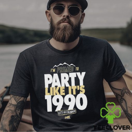Primed To Party Like It’s 1990 For Colorado College Fans Shirt