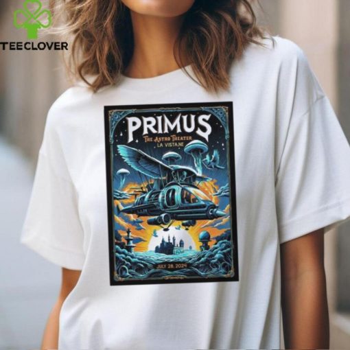 Primus July 28 2024 The Astro Amphitheater in La Vista NE Poster Shirt