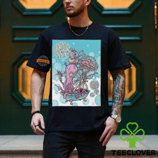 Primus Official Poster For Show At KettleHouse Amphitheater On July 22 2024 In Bonner MT Vintage T Shirt