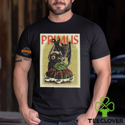 Primus Poster For Tonight Show In Idaho Falls ID Is Designed By Neal Williams At Mountain America Center On July 15 2024 T Shirt