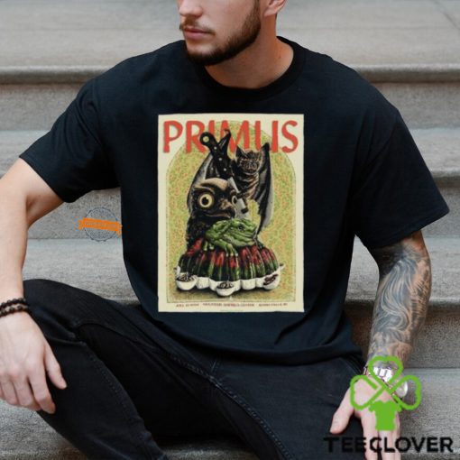 Primus Poster For Tonight Show In Idaho Falls ID Is Designed By Neal Williams At Mountain America Center On July 15 2024 T Shirt