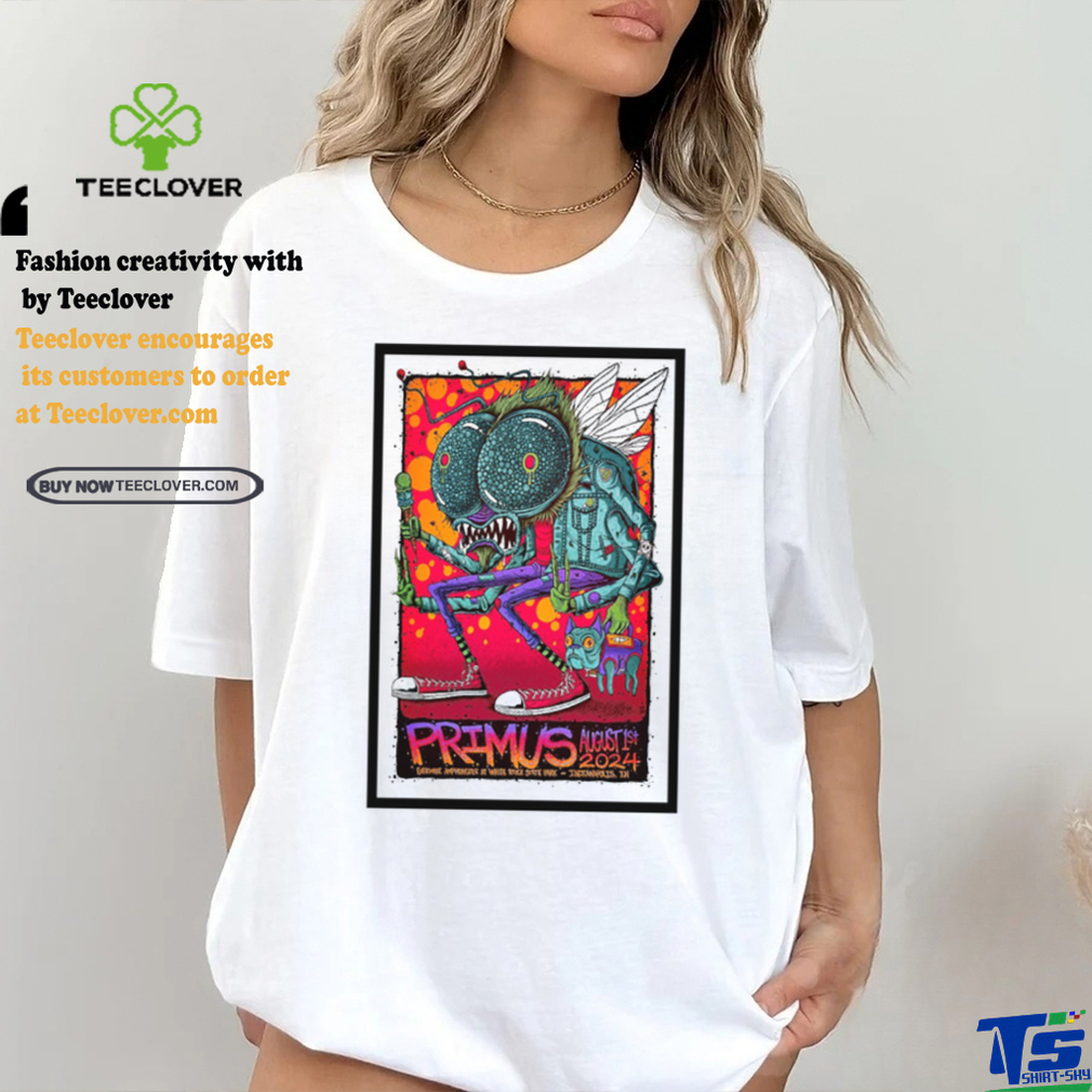 Primus Tour In Indianapolis IN On August 1 2024 Poster shirt Primus Tour In Indianapolis IN On August 1 2024 Poster shirt