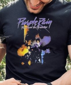 Prince with purple rain shirt