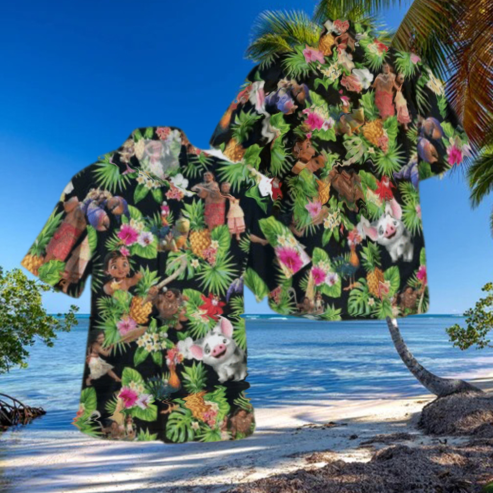 Princess Moana Summer Hawaiian Shirt Princess Moana Summer Hawaiian Shirt