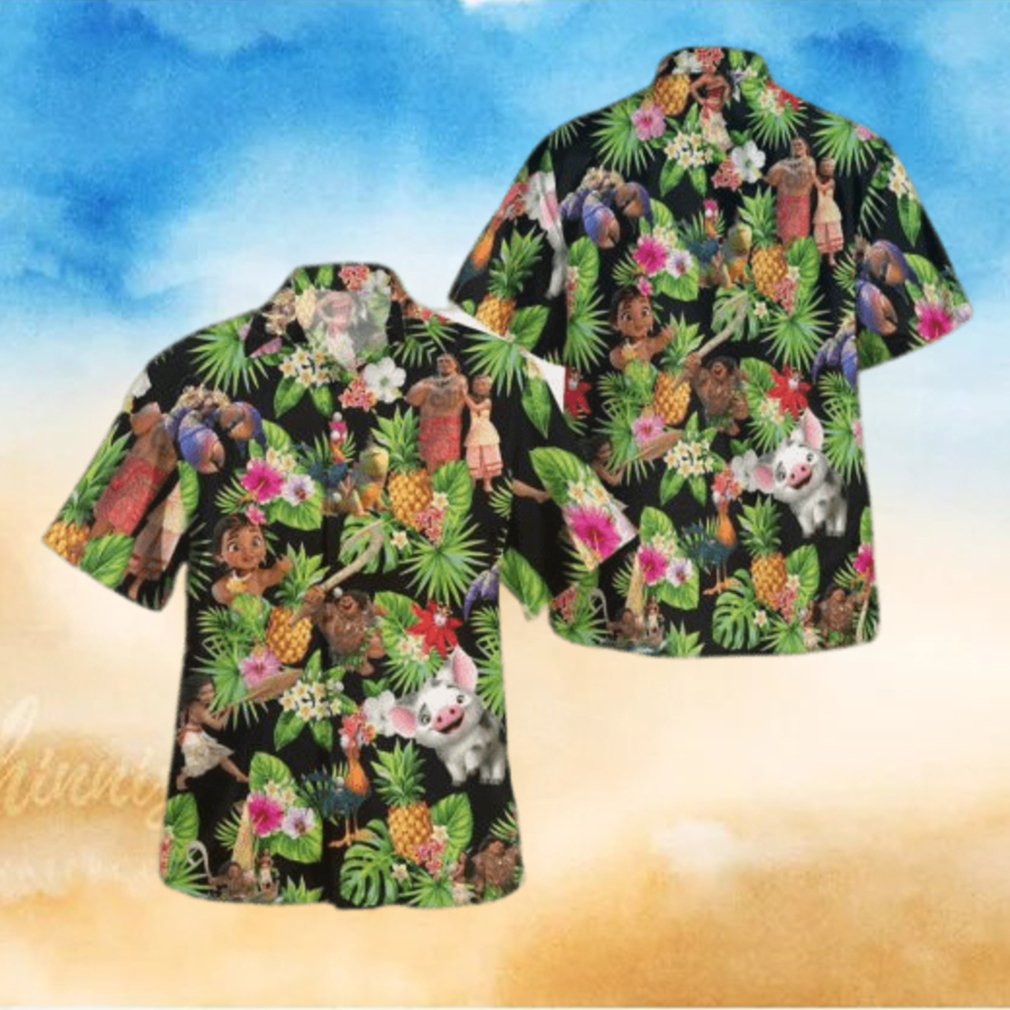 Princess Moana Summer Hawaiian Shirt Princess Moana Summer Hawaiian Shirt
