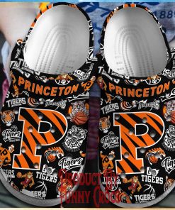 Princeton Tigers Logo Basketball Crocs For Adults